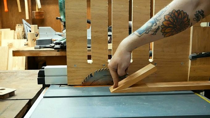 How To Make Bevel Cuts On A Table Saw
